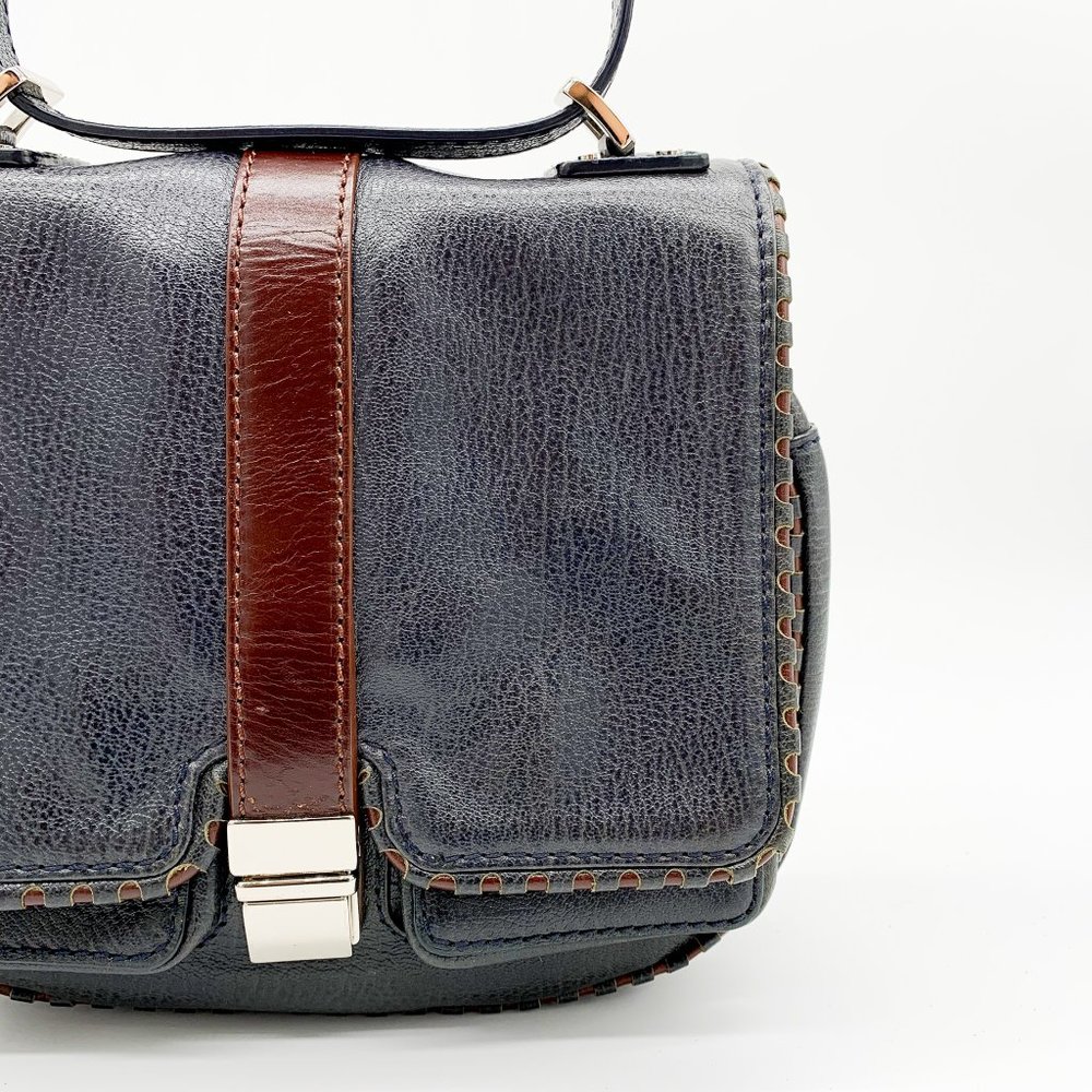 BOTKIER Purple Leather Crossbody Bag - Picture 3 of 15